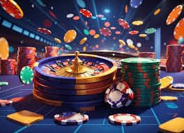 Studio live-dealer Super Sic Bo dengan tiga dadu dalam kandang transparan di platform sempati game